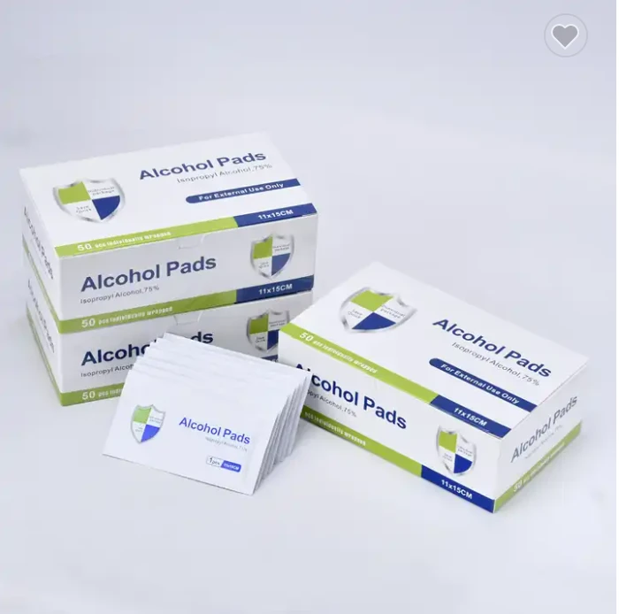 Alkoholio valymo servetėlės