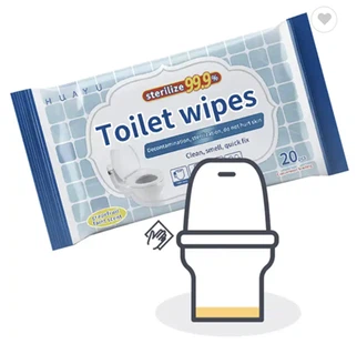 Tualetinės drėgnos servetėlės